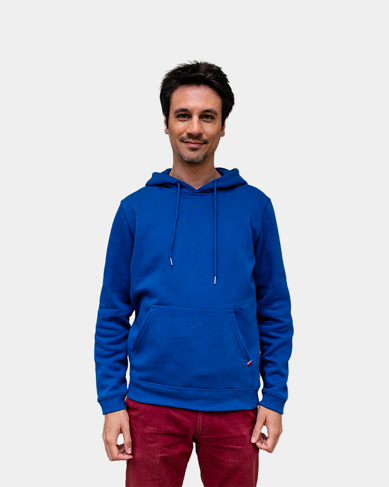 Felpa con cappuccio da uomo Made in France personalizzabile - 17