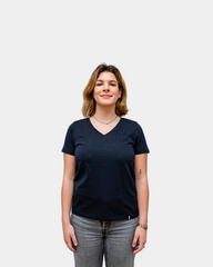 T-shirt donna scollo a V Made in France da personalizzare - 8