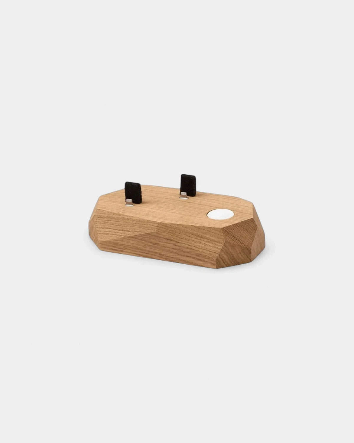 Caricabatterie a induzione in legno 3 in 1 da personalizzare - 11