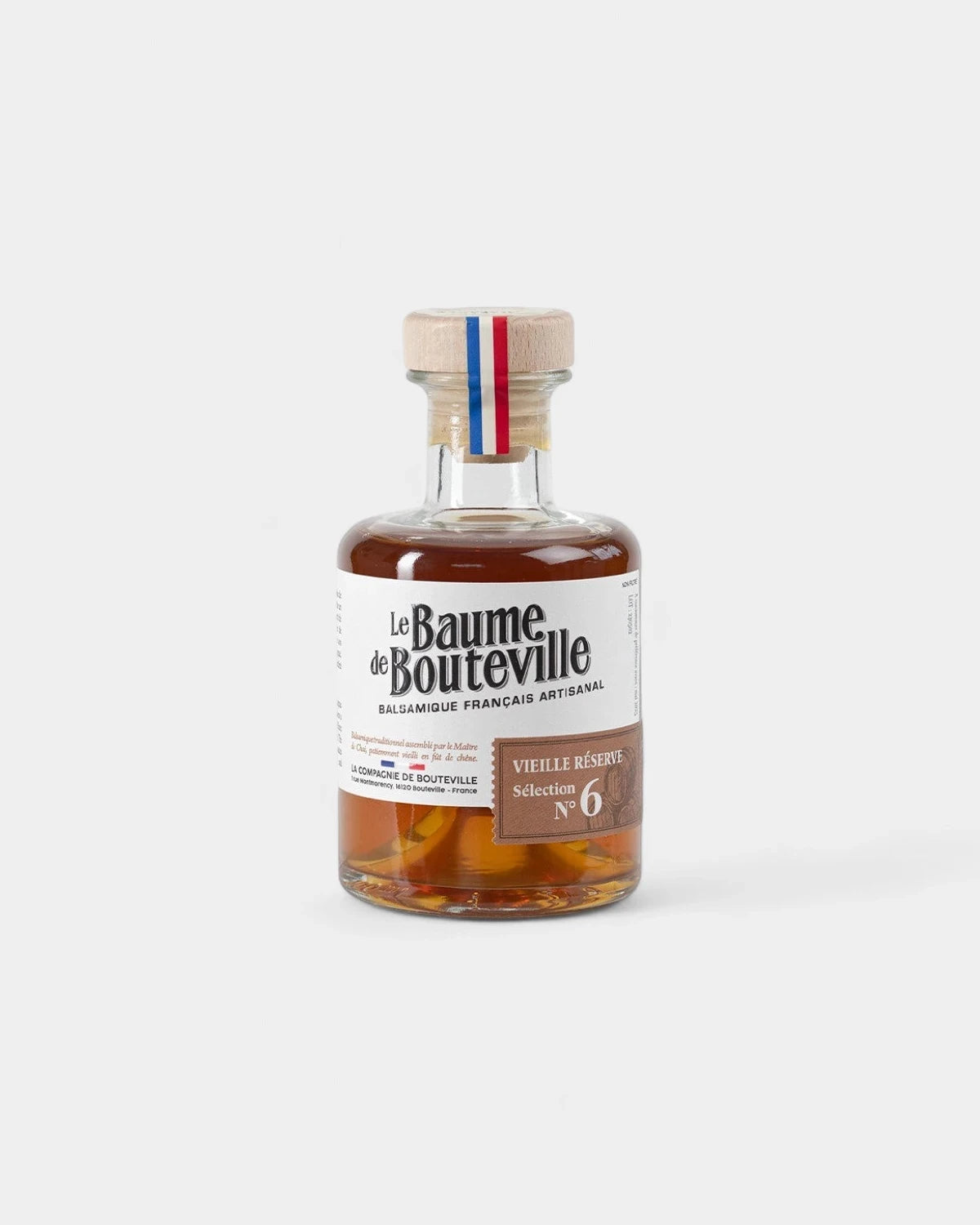 Bottiglia di aceto balsamico francese artigianale