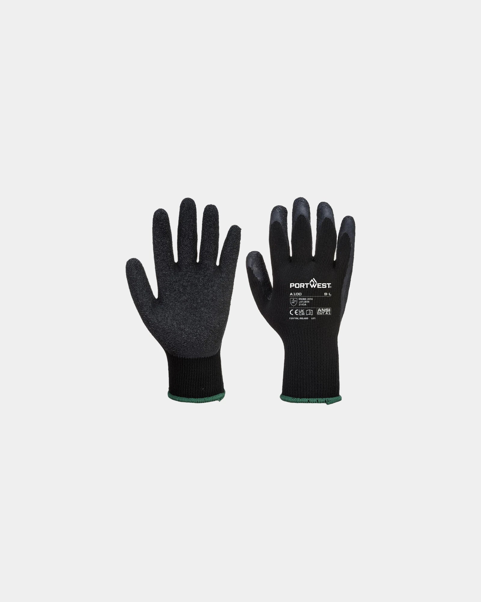 Guanti in latex resistenti antiabrasione da personalizzare - Kaki