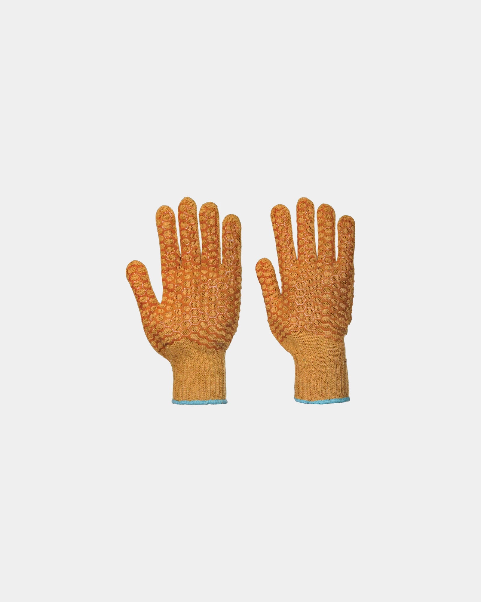 Guanti Criss Cross PVC rivestimento da personalizzare - Arancione