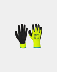 Guanti termici soft presa da personalizzare - Giallo-Nero