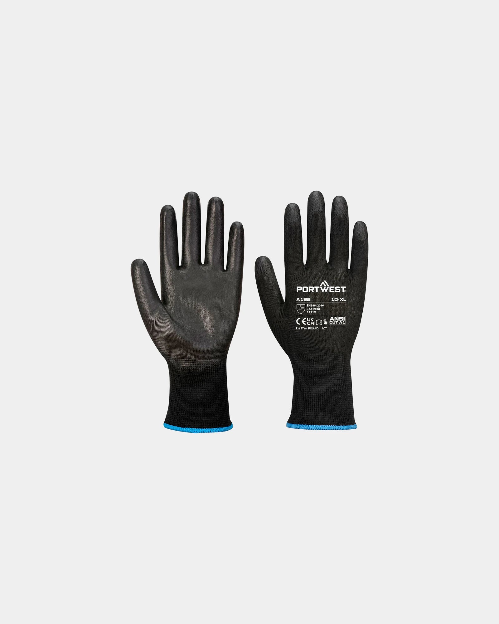 Guanto touch screen poliuretano da personalizzare - Kaki