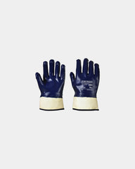 Guanti in nitrile spalmati blu marino da personalizzare - Blu Navy