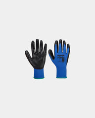 Guanti Dexti-Grip poliestere nitrile da personalizzare - Blu