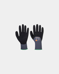 Guanti nitrile sabbiato DermiFlex Ultra da personalizzare - Grigio