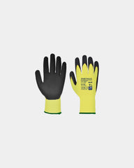 Guanti anticaglio HPPE alta visibilità da personalizzare - Giallo-Nero