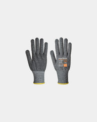 Guanti antitaglio livello D con picchi PVC da personalizzare - Grigio