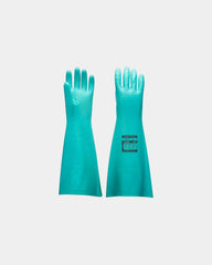 Guanto nitrile extra-lungo 48 cm da personalizzare - Verde