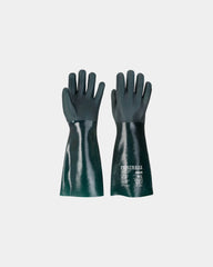 Guanto PVC doppia immersione 45 cm da personalizzare - Verde
