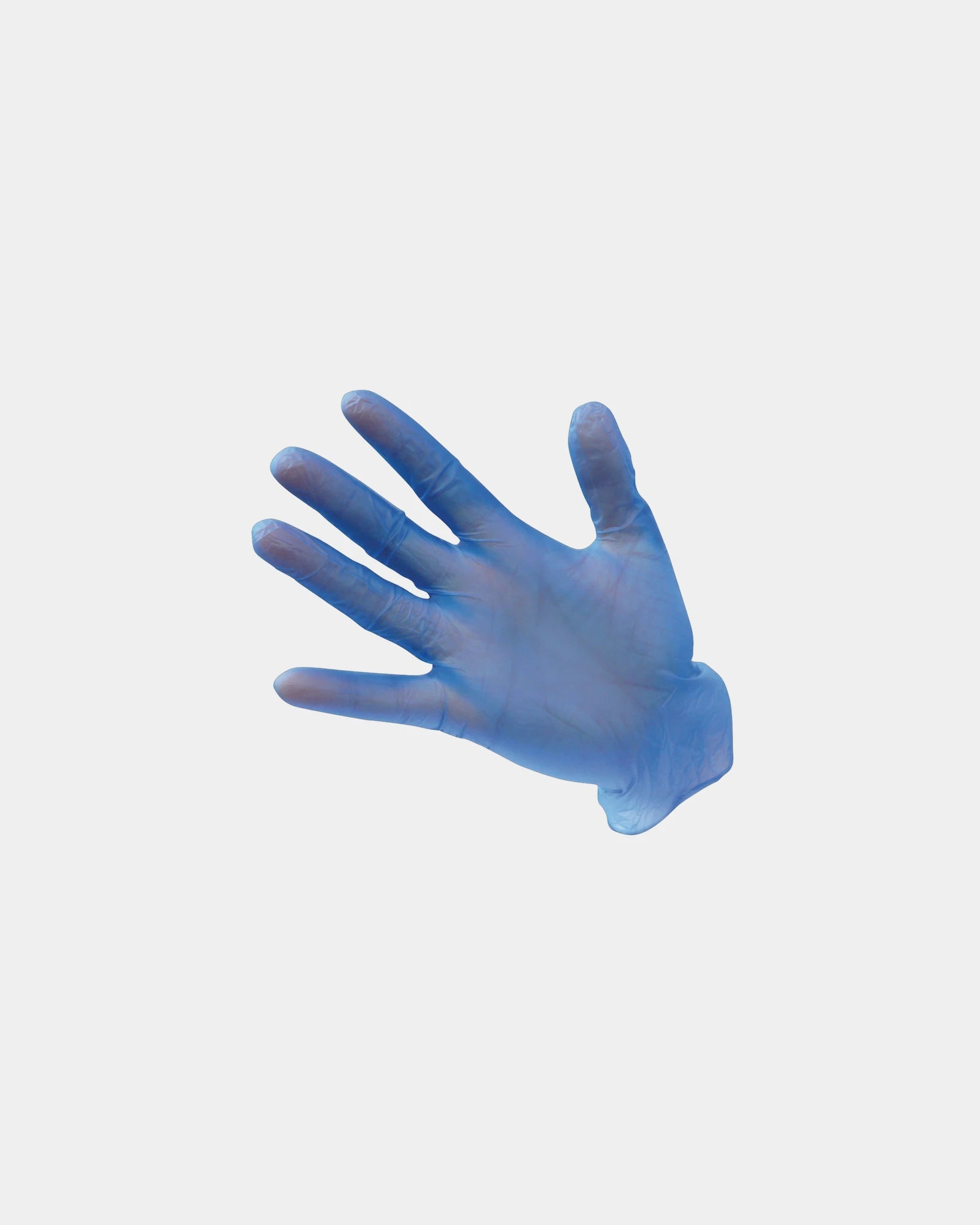 Guanti in vinile usa e getta pacco 100 da personalizzare - Blu