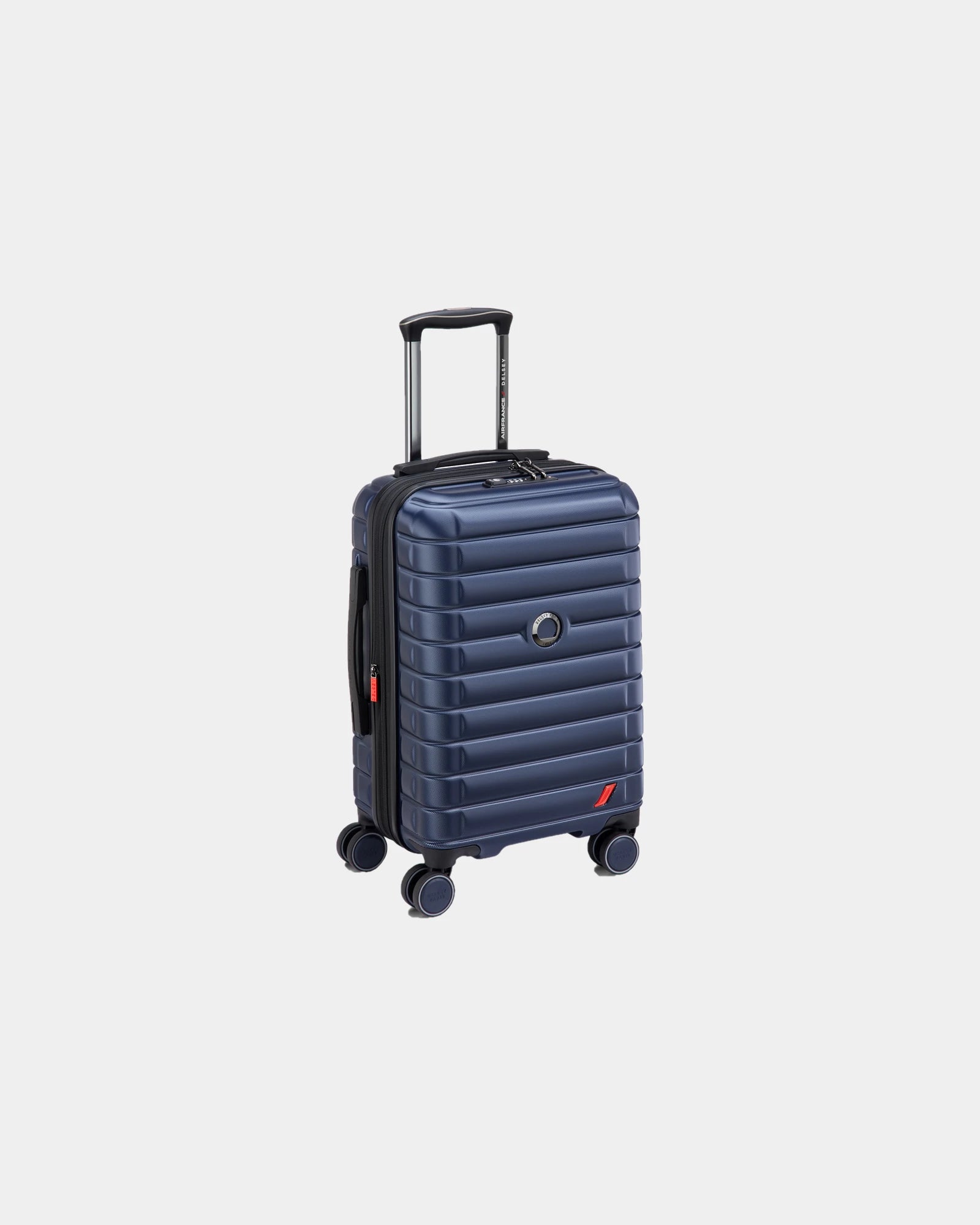 Trolley policarbonato 55 cm Shadow AF da personalizzare - Blu marino profondo