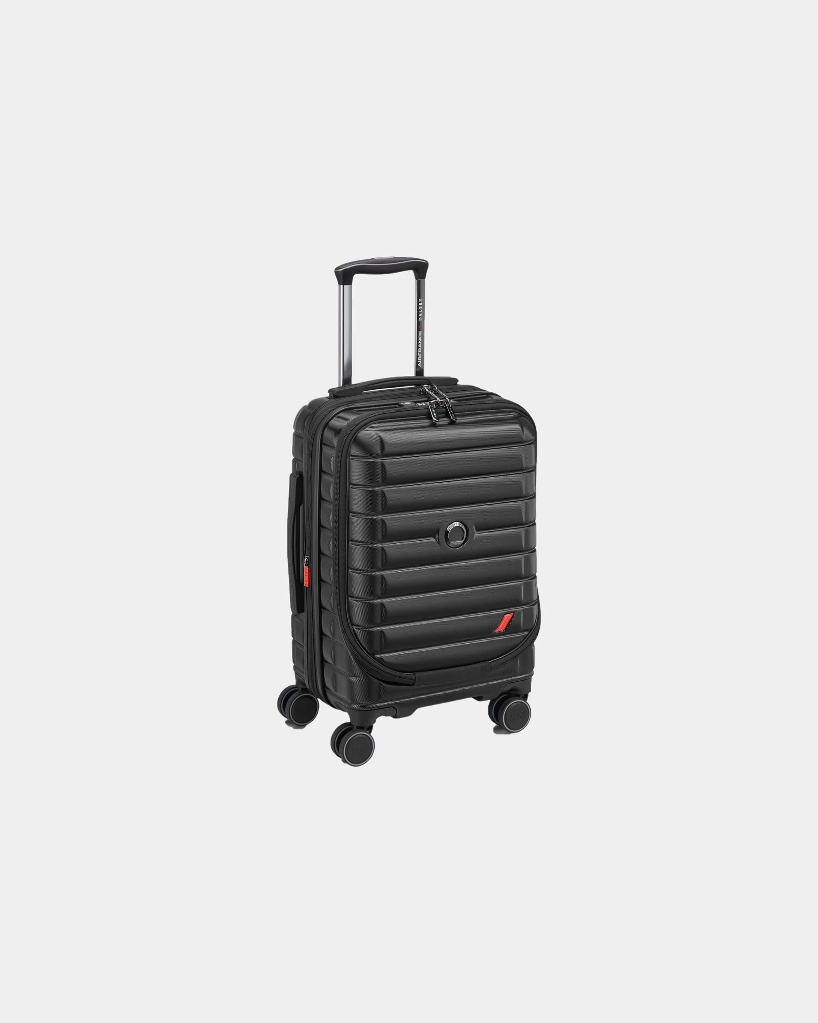 Trolley policarbonato 55 cm Shadow AF da personalizzare - Nero