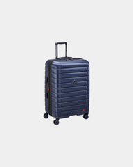 Trolley policarbonato 76 cm da personalizzare - Blu marino profondo