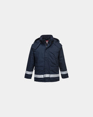 Parka imbottita ignifuga ARC3 Araflame da personalizzare - Blu Navy