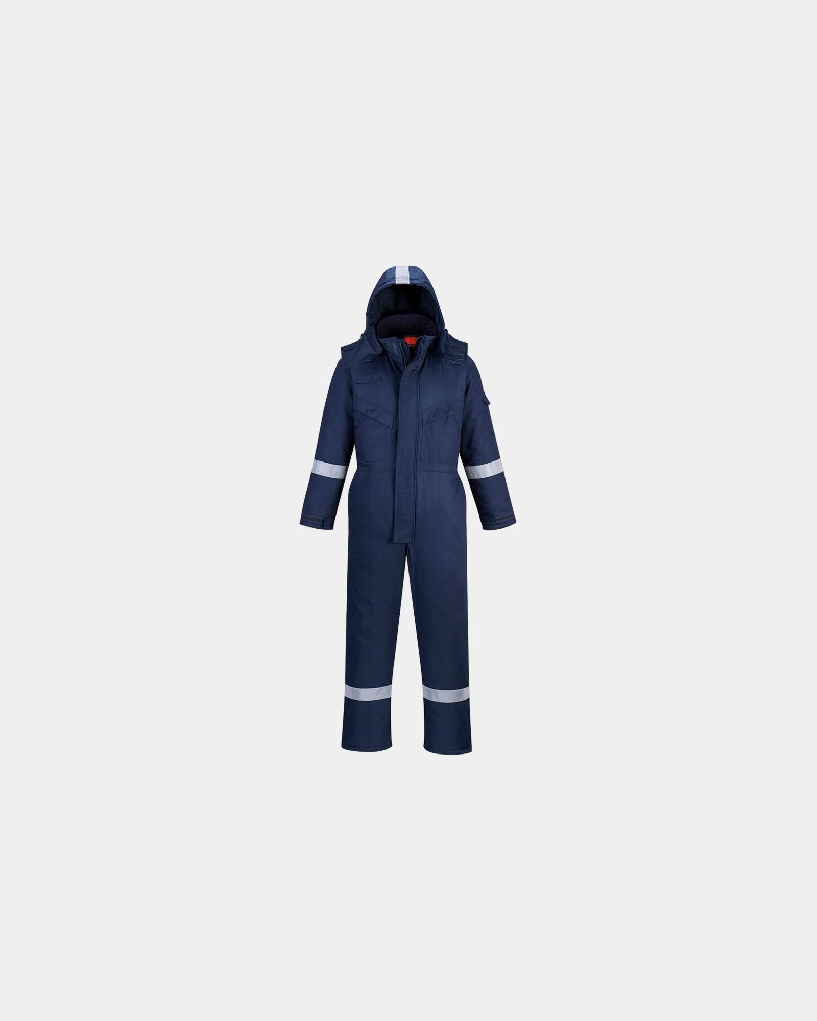Tuta imbottita ignifuga antistatica da personalizzare - Blu Navy