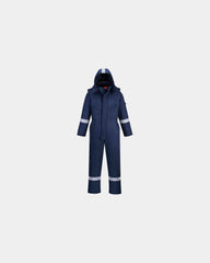 Tuta imbottita ignifuga antistatica da personalizzare - Blu Navy