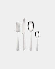 Set posate acciaio inossidabile Asta da personalizzare - Argento