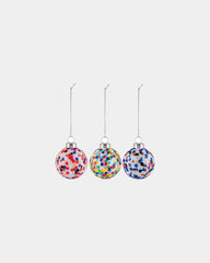 Pallina di Natale vetro Alessi Proust da personalizzare - Multicolore