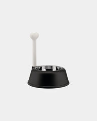 Ciotola in acciaio inox Alessi Lupita 1,5L da personalizzare - Nero