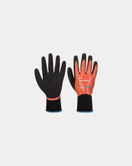 Guanto nitrile schiuma polso elastico personalizzato da personalizzare - Arancione