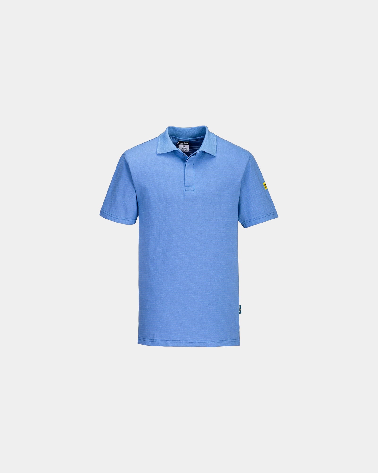 Polo antistatica ESD cotone 195 g/m² da personalizzare - Grigio chiaro mélange