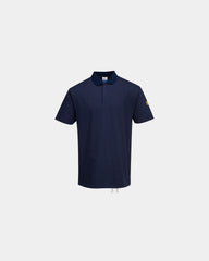 Polo antistatica ESD cotone 195 g/m² da personalizzare - Blu Navy