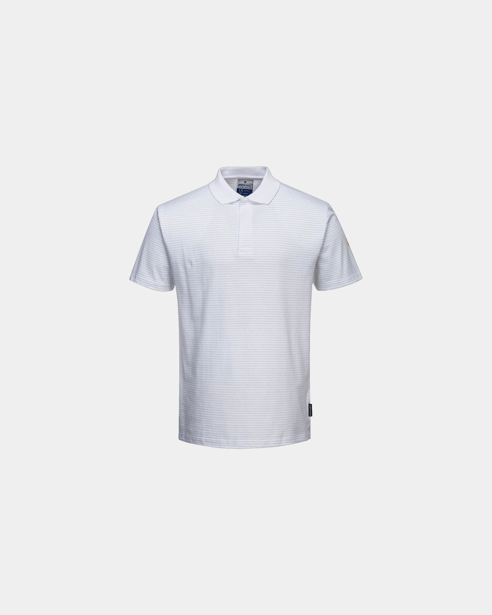Polo antistatica ESD cotone 195 g/m² da personalizzare - Bianco