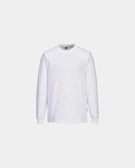T-shirt maniche lunghe antistatica ESD da personalizzare - Bianco