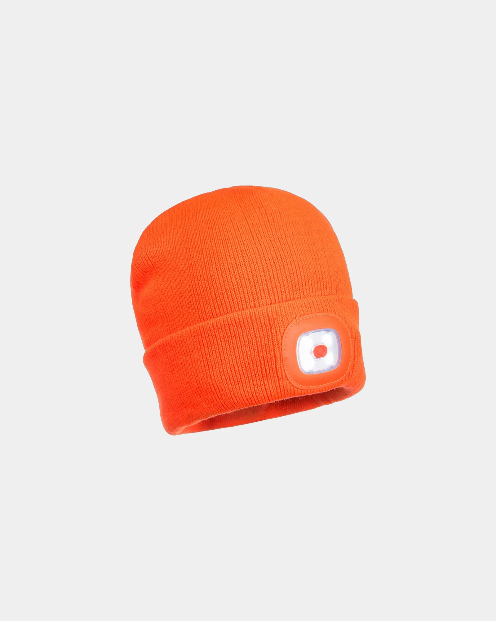 Berretto LED ricaricabile con doppia luce da personalizzare - Arancione