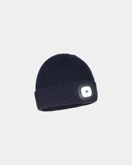 Berretto LED ricaricabile acrilico da personalizzare - Blu Navy