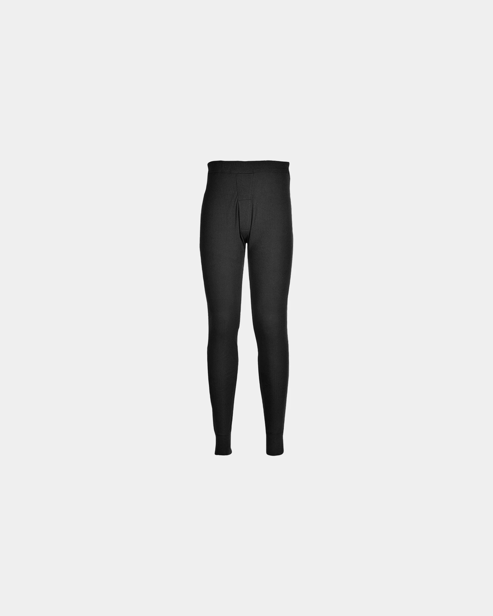 Pantalone termico cotone poliestere 200g da personalizzare - Nero-Blu Cielo