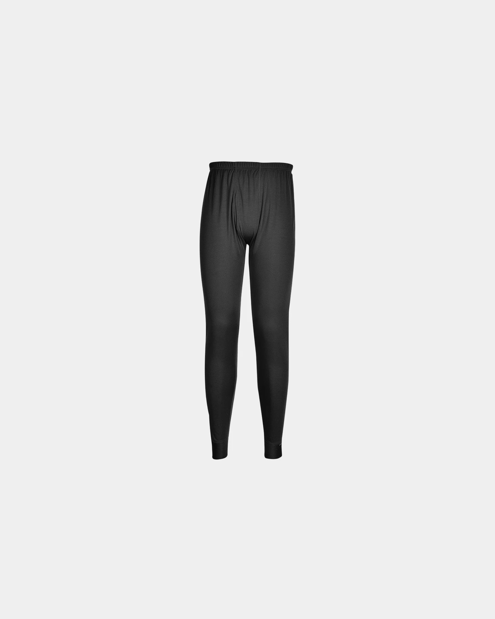 Pantalone termico intimo tecnico poliestere da personalizzare - Nero-Blu Cielo
