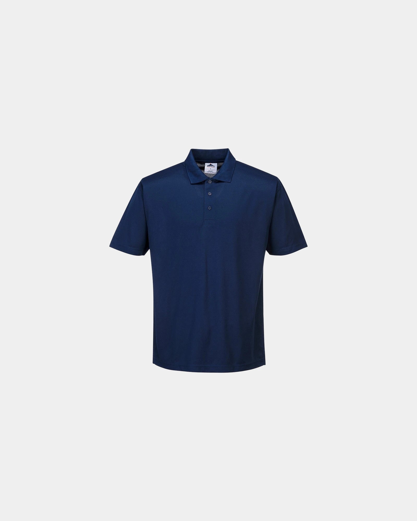 Polo poliestere traspirante Terni da personalizzare - Blu Navy