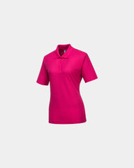 Polo donna poliestere-cotone UPF 50+ da personalizzare - Blu Scuro