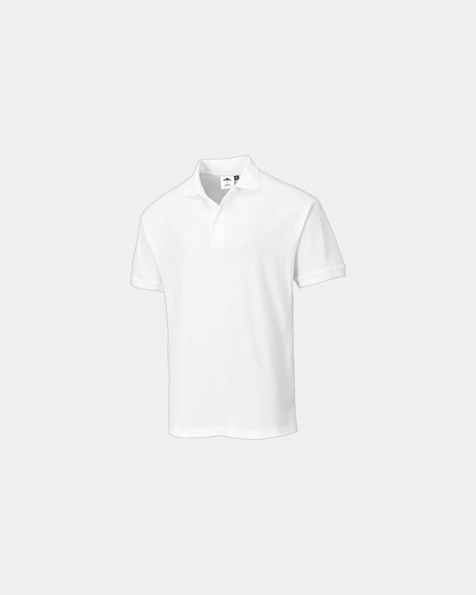 Polo a nido d'ape poliestere cotone 210g/m² da personalizzare - Bianco