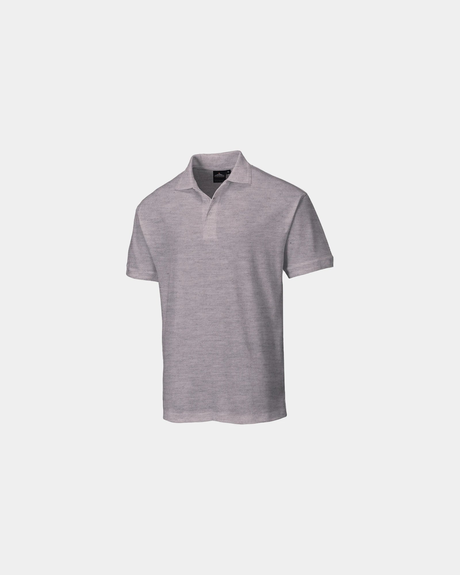 Polo a nido d'ape poliestere cotone 210g/m² da personalizzare - Grigio chiaro mélange