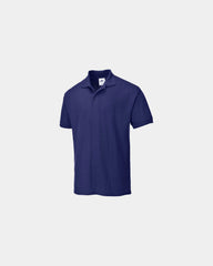 Polo a nido d'ape poliestere cotone 210g/m² da personalizzare - Blu Navy