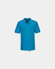 Polo a nido d'ape poliestere cotone 210g/m² da personalizzare - Blu