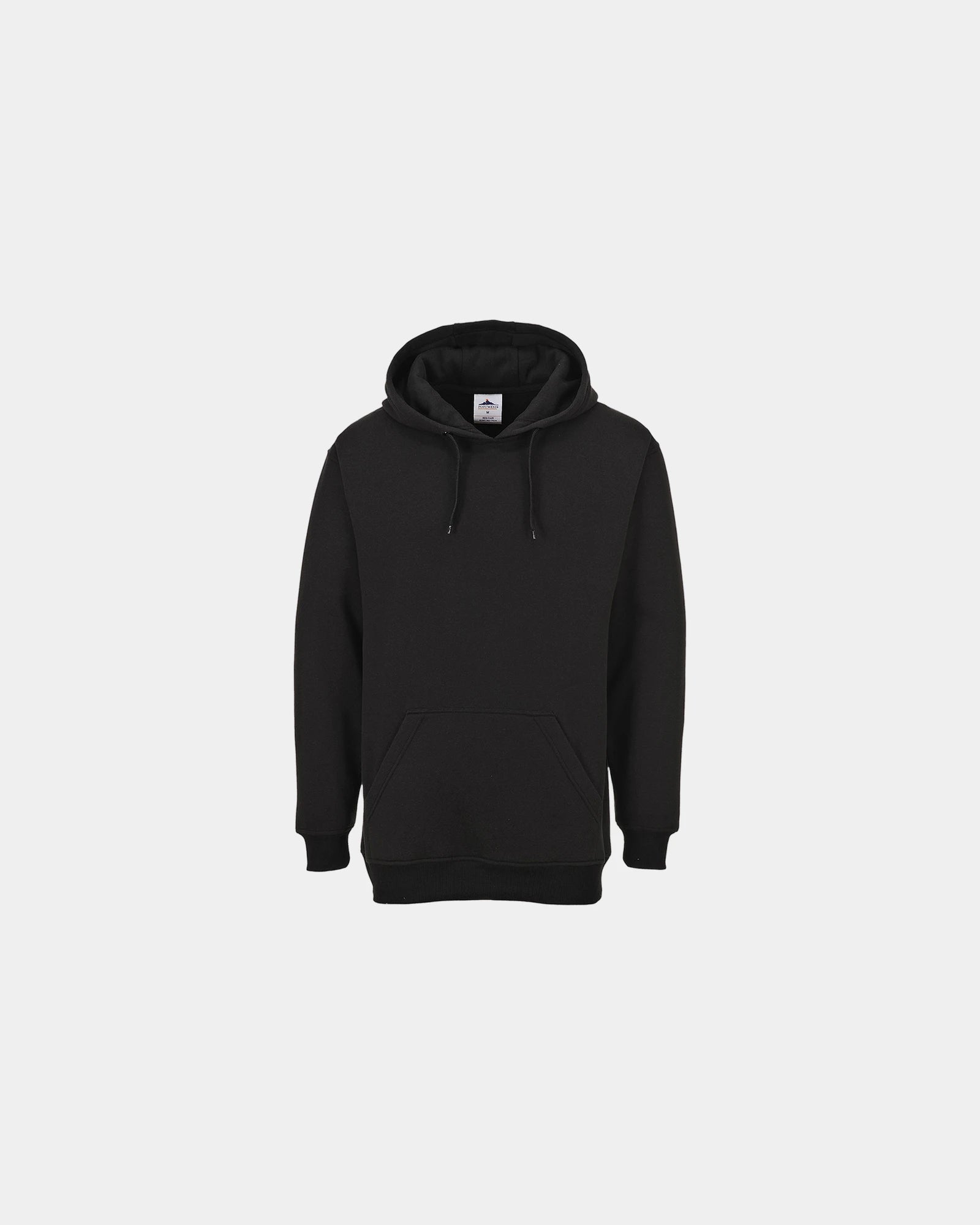 Felpa con cappuccio 300 g/m² Roma da personalizzare - Nero-Blu Cielo