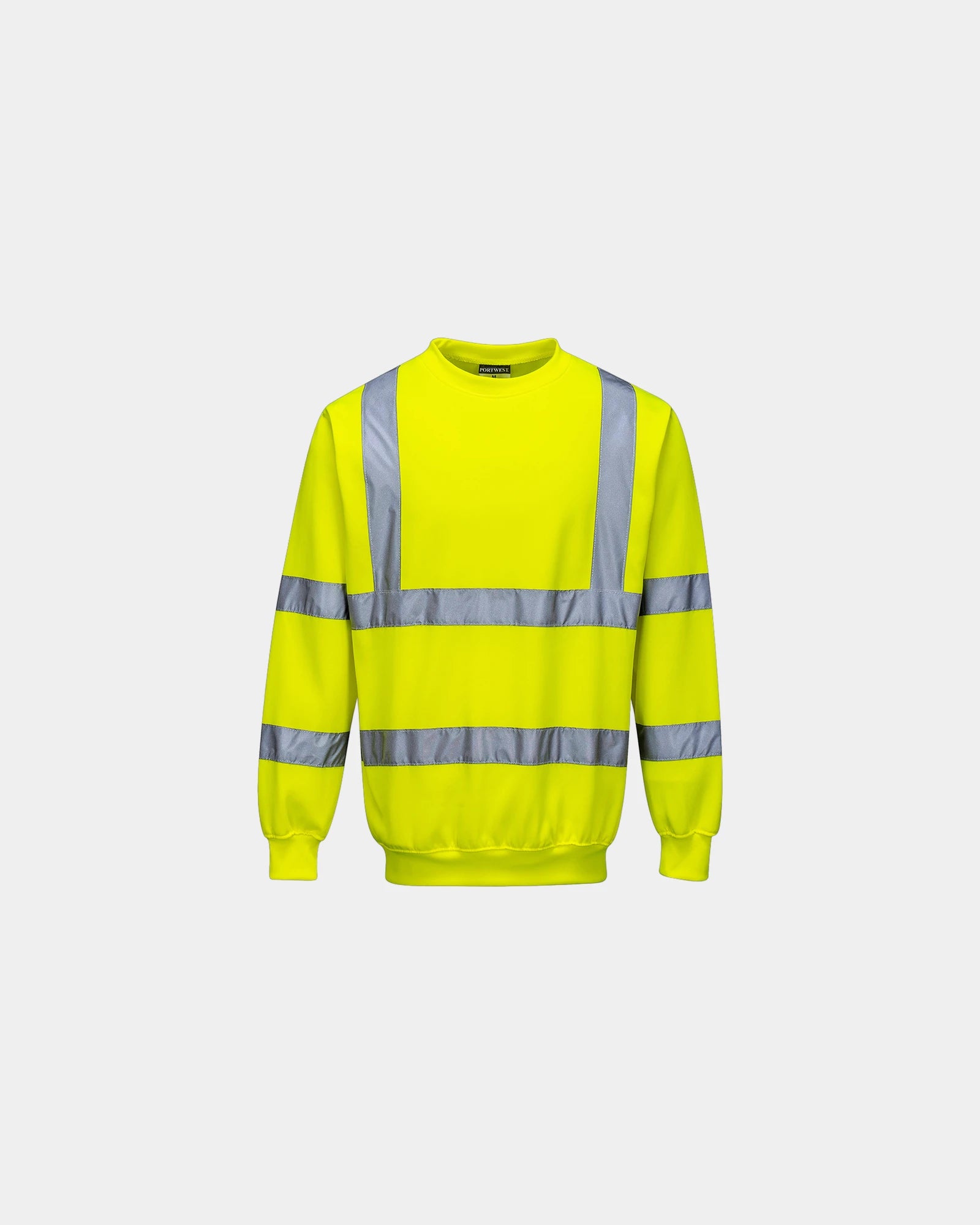 Felpa alta visibilità 300 g/m² da personalizzare - Giallo