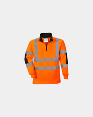 Felpa alta visibilità 300 g/m² Sorrento da personalizzare - Arancione