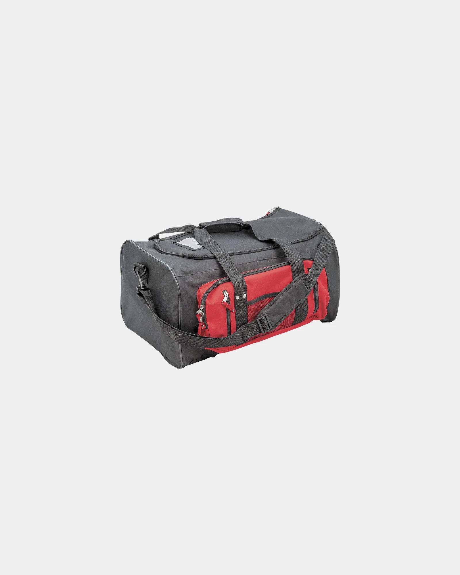 Borsa da trasporto poliestere 600D da personalizzare - Nero-Blu Cielo