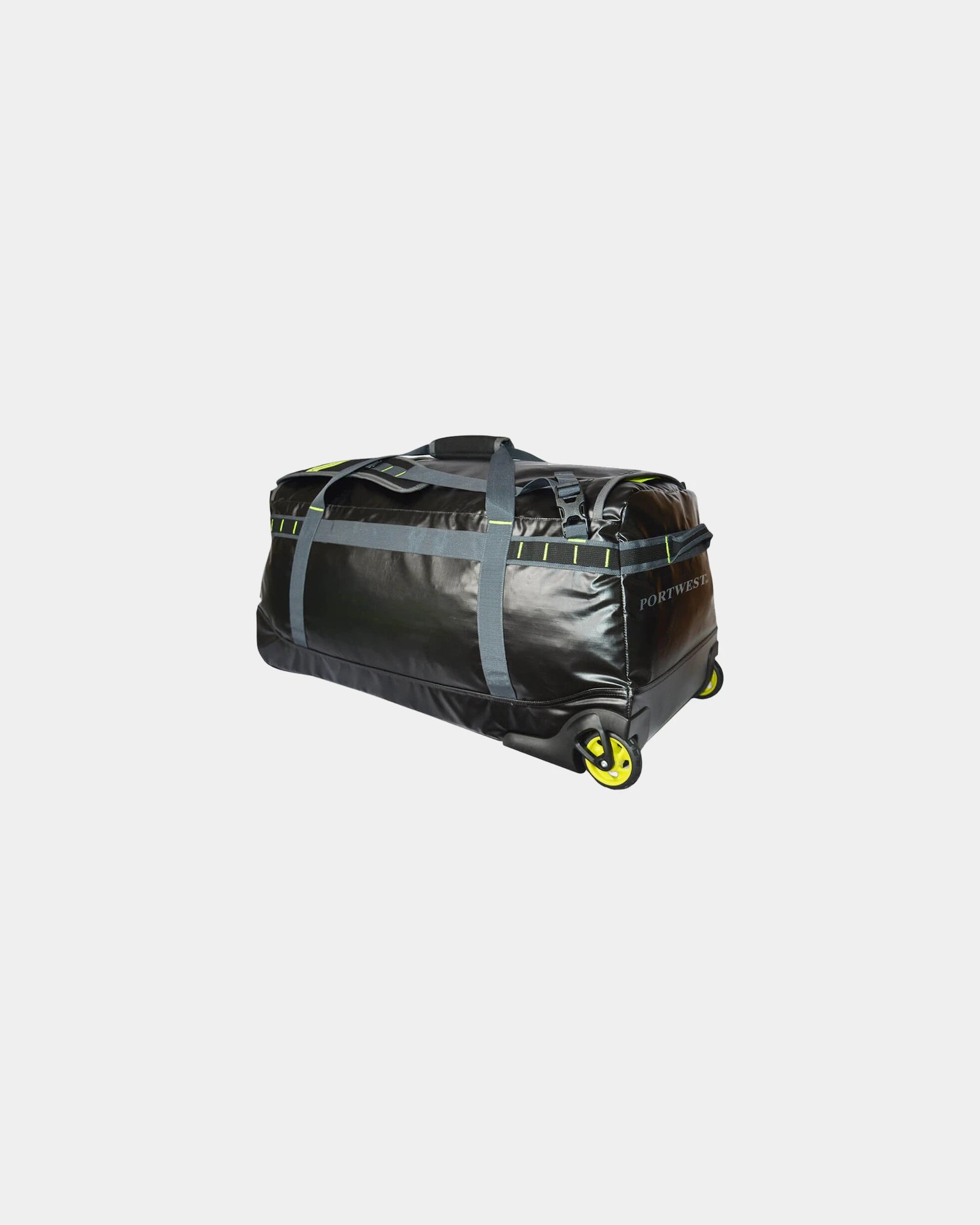 Trolley impermeabile 100L poliestere 600D da personalizzare - Nero-Blu Cielo
