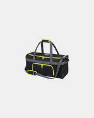 Borsa sportiva 60L poliestere 600D da personalizzare - Nero-Blu Cielo