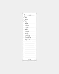 Lista della spesa adesiva Bambook da personalizzare - Bianco