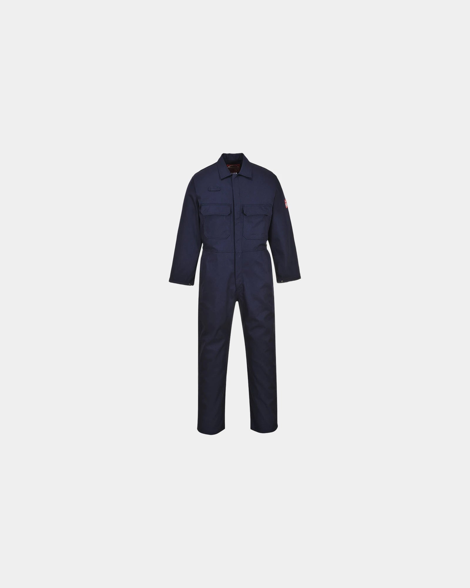 Tuta da lavoro cotone ignifugo Bizweld da personalizzare - Blu Navy