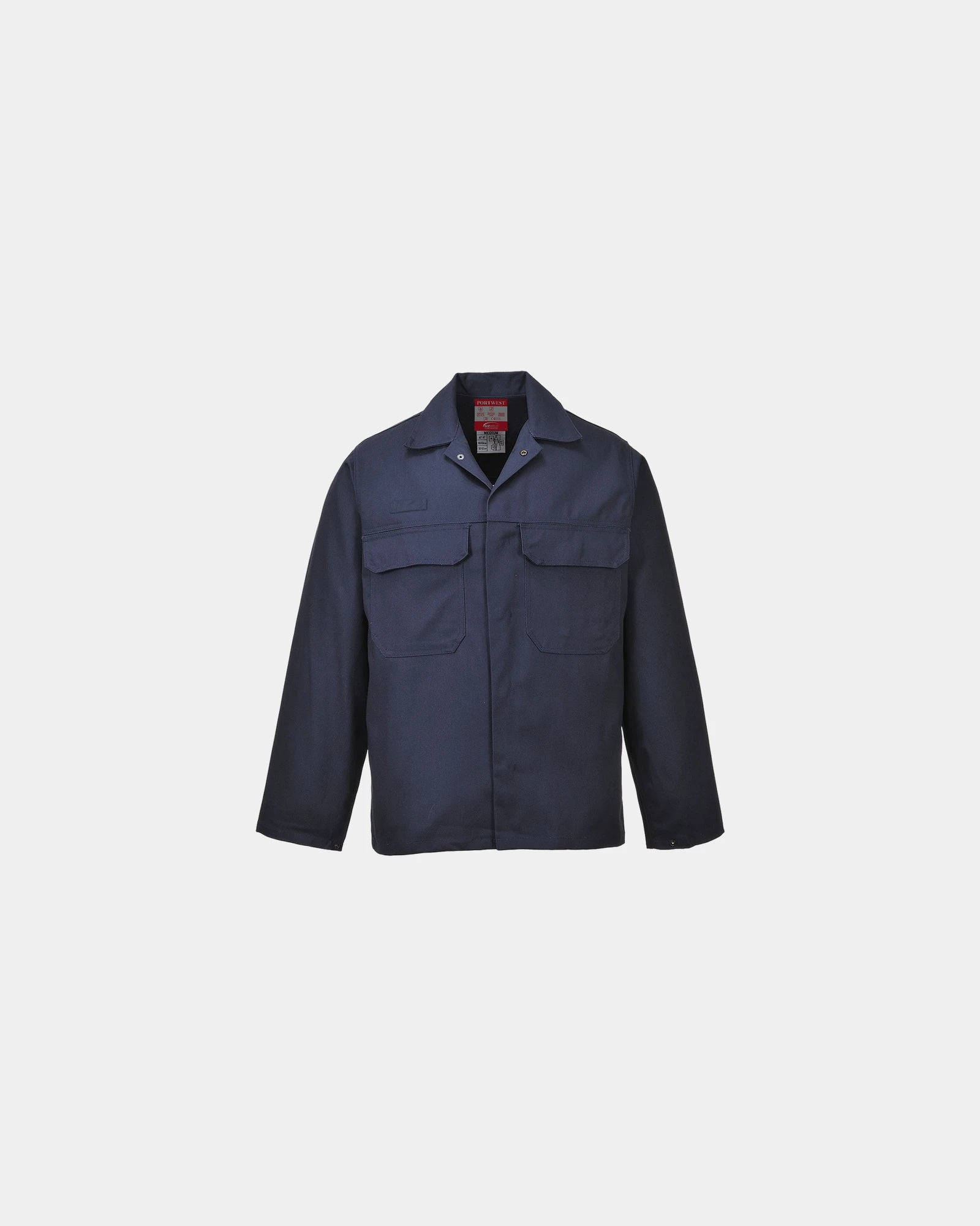 Giacca ignifuga resistente alle fiamme da personalizzare - Blu Navy