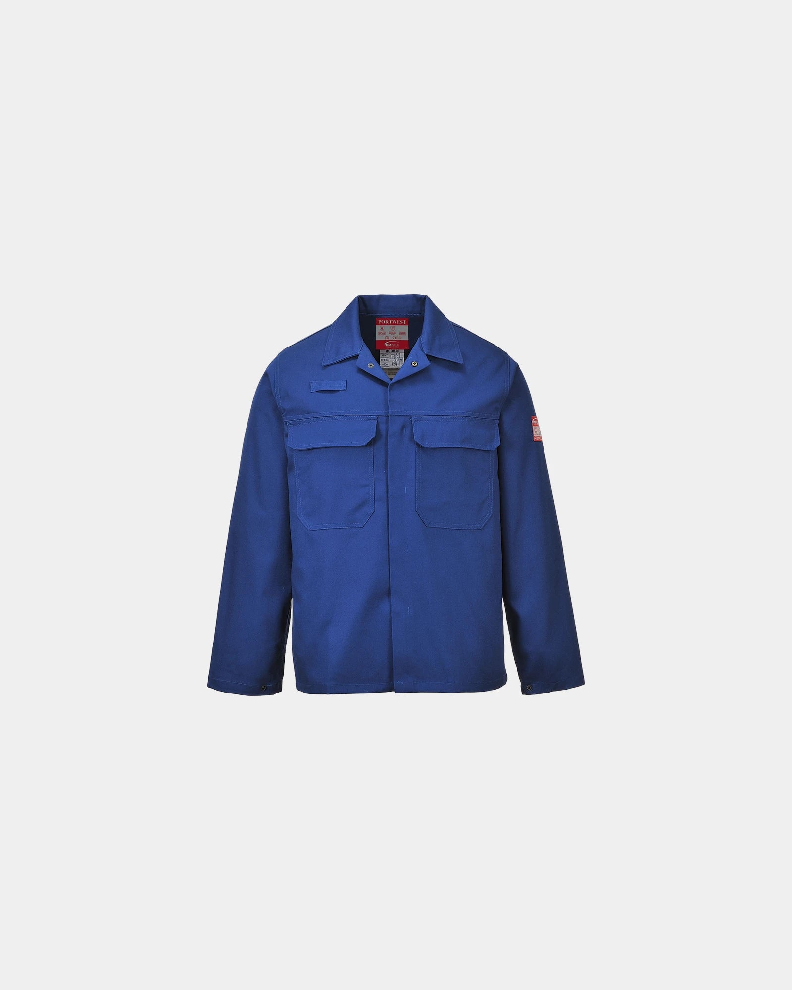 Giacca ignifuga resistente alle fiamme da personalizzare - Blu Scuro